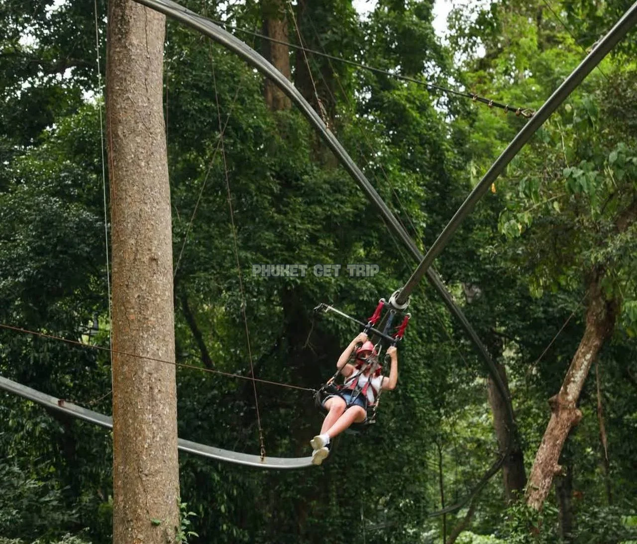 Мир Ханумана (Hanuman World) зиплайн на Пхукете