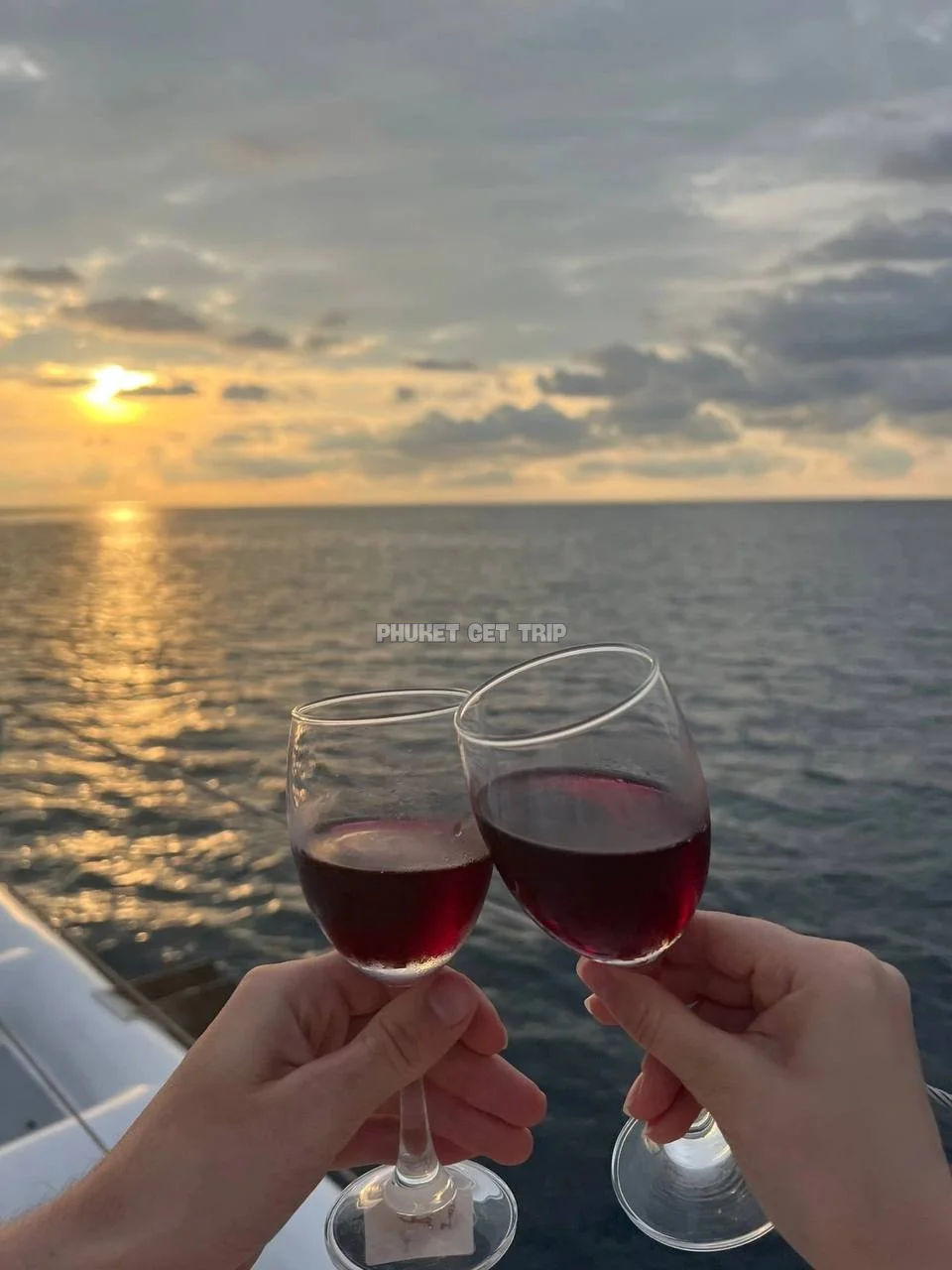 Мыс Промтеп ужин на закате в море