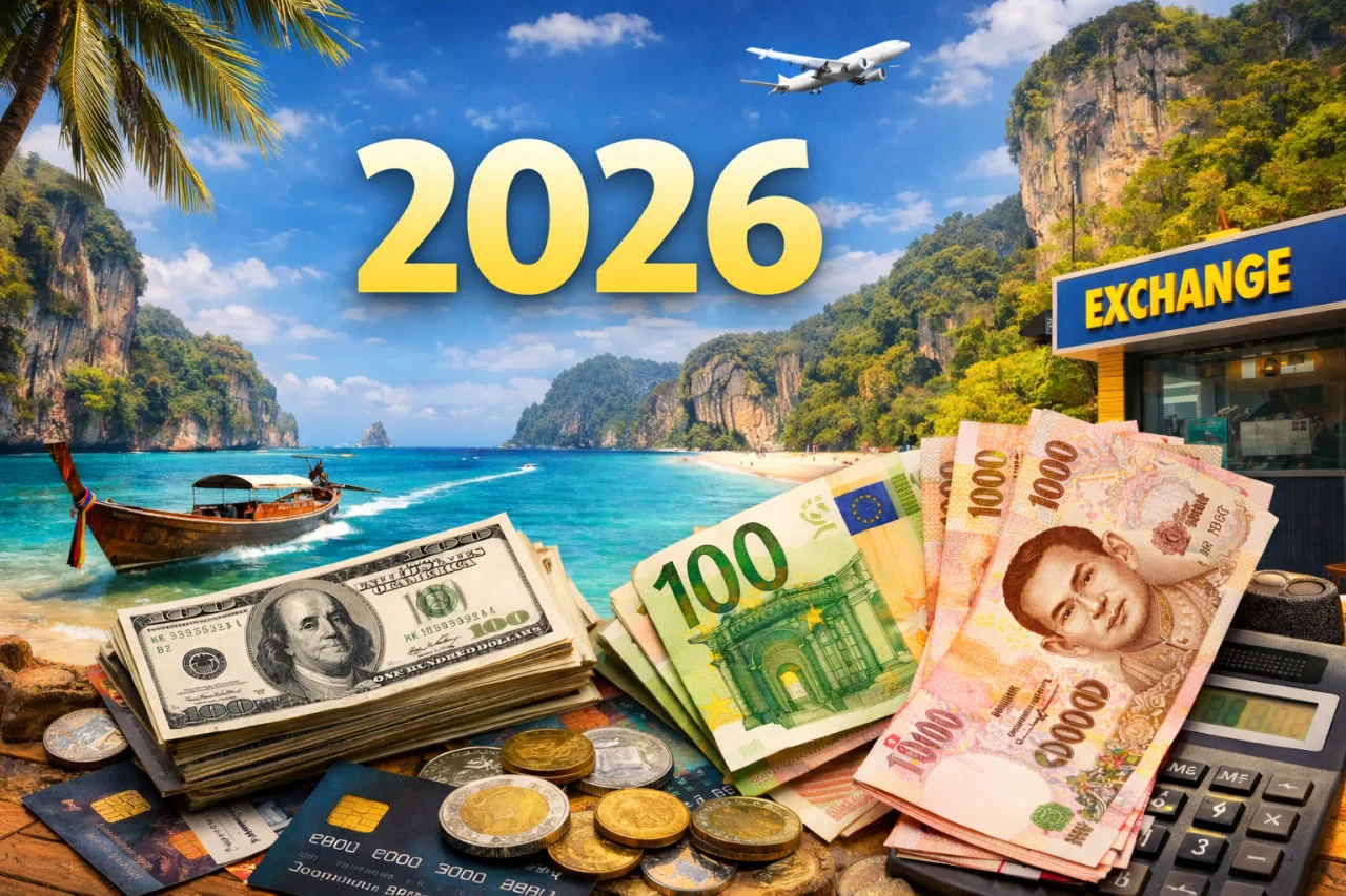 Какую валюту брать на Пхукет в 2026 году и где выгодно обменивать деньги